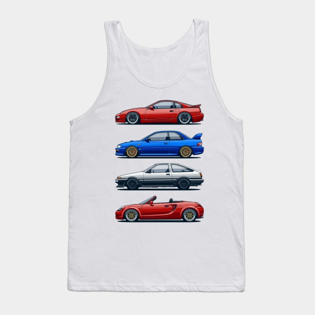 JDM legends Tank Top by Markaryan